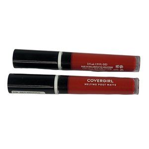 Melting Pout Matte Liquid Lipstick 316 Red Wedding Lot of 2 CoverGirl